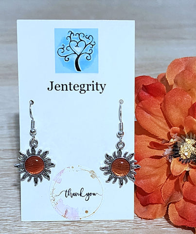 Retro Sun Earrings