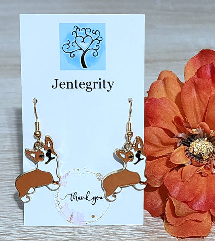 Corgi Earrings