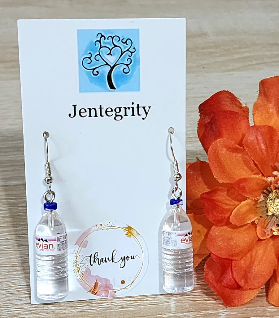 Water Bottle Earrings