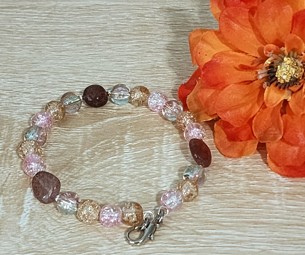 Strawberry Quartz Bracelet