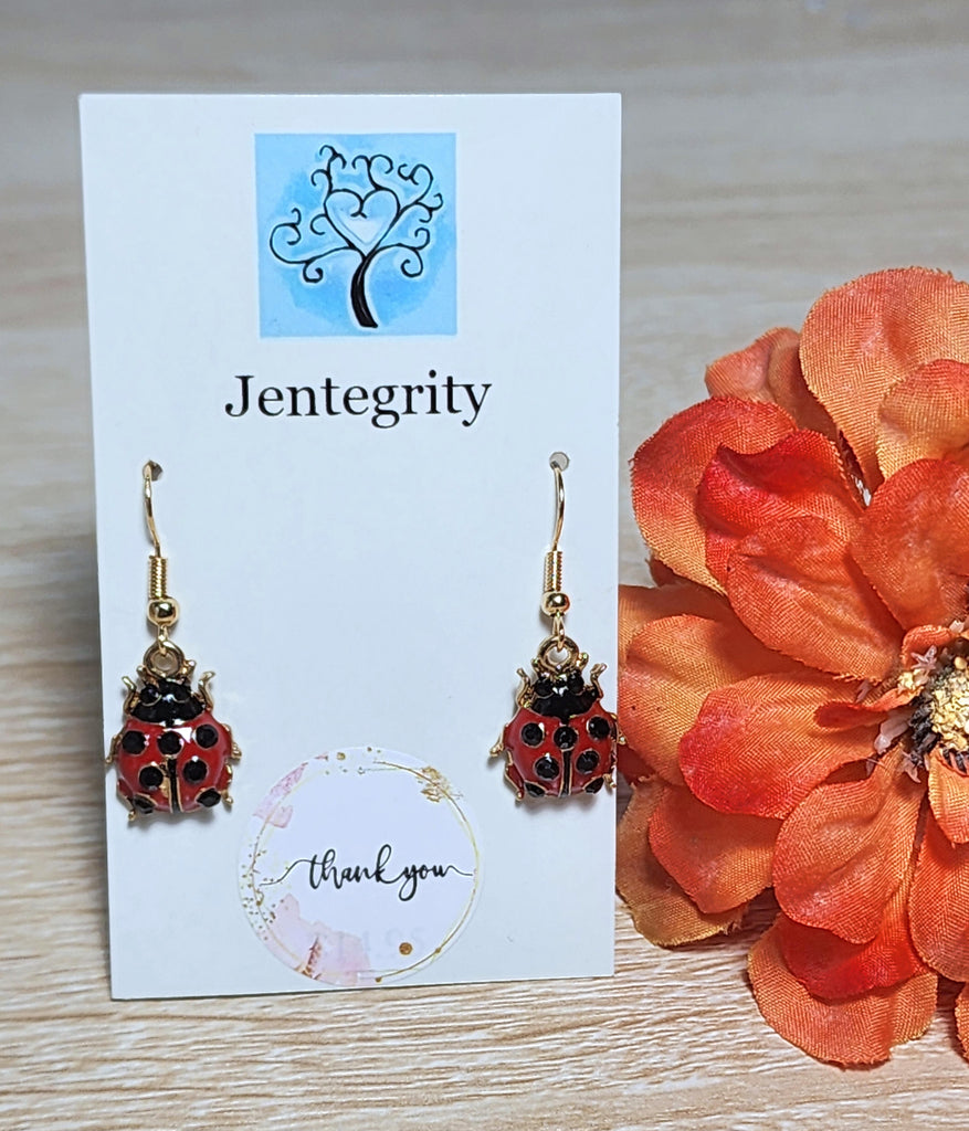 Ladybug Earrings