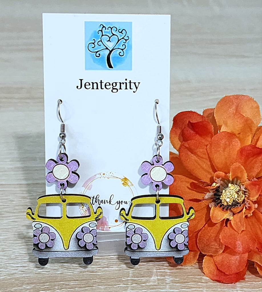 Hippie Van Earrings