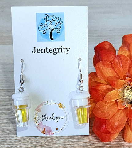 Draft Beer Earrings