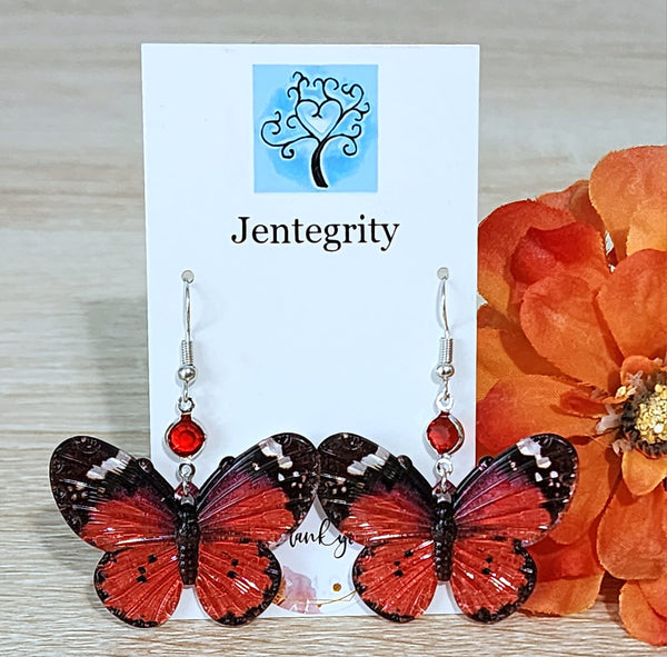 Monarch Butterfly Earrings