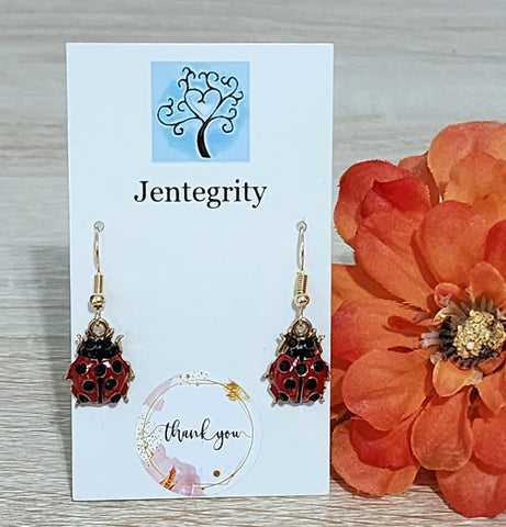 Ladybug Earrings