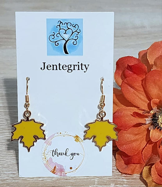 Maple Leaf Earrings