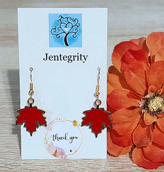 Maple Leaf Earrings