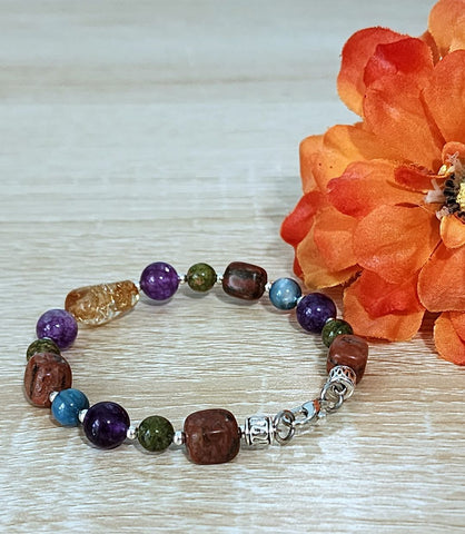 Mixed Gemstone Bracelet