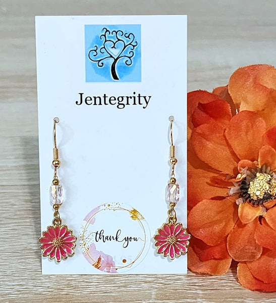 Daisy Crystal Earrings