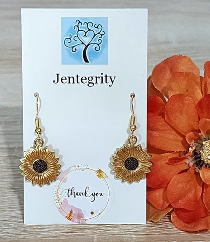 Sunflower Earrings